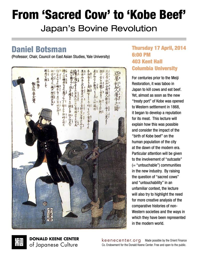 From “Sacred Cow” to “Kobe Beef”: Japan’s Bovine Revolution
