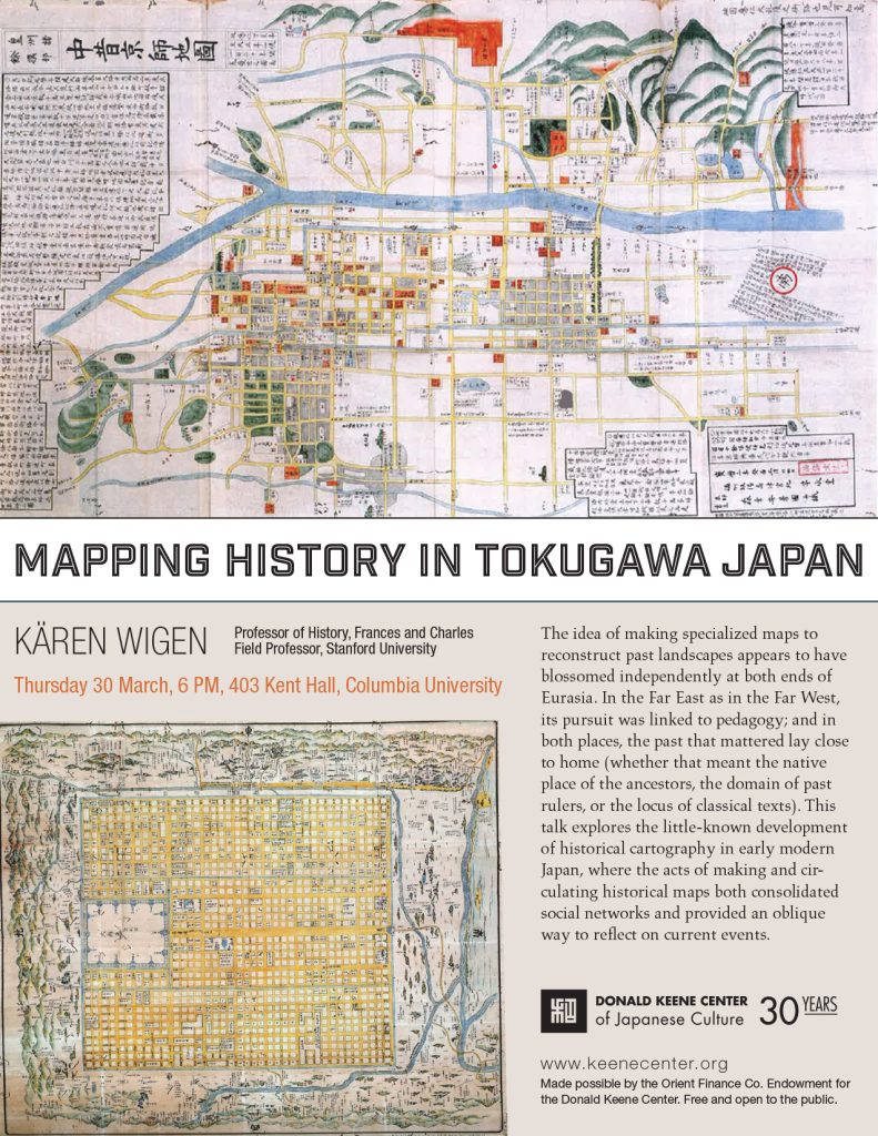 Mapping History in Tokugawa Japan